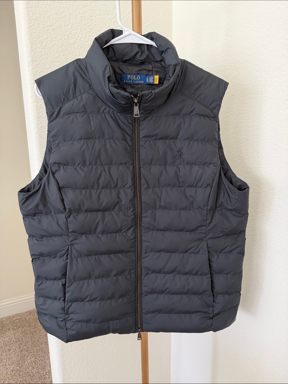 Polo by Ralph Lauren Black Quilted Puffer Vest